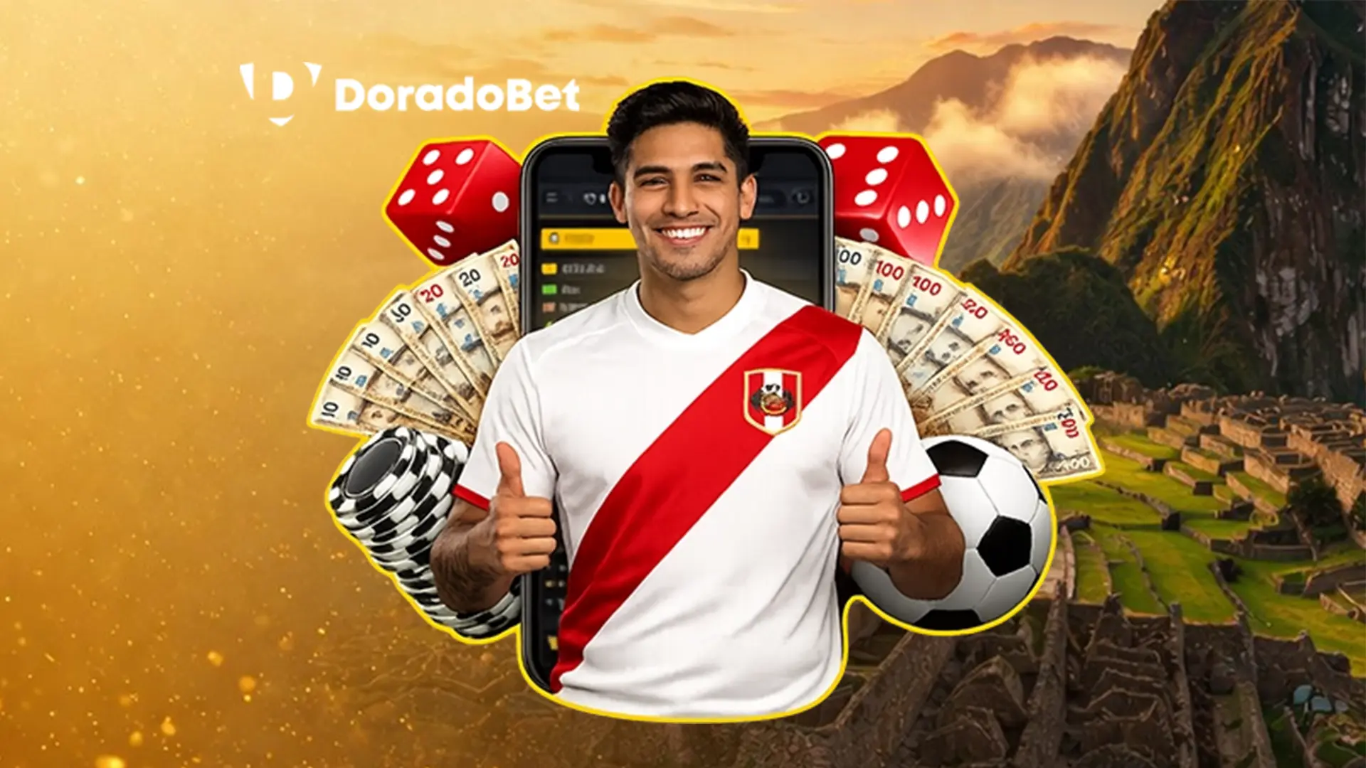 Descarga gratis la app DoradoBet en Perú.